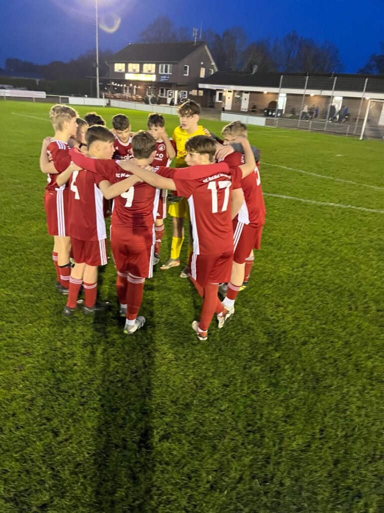 C-Jugend siegt im Derby klar mit 5:1 Toren beim SV Heek / Samstag ist der FC Ottenstein zu Gast