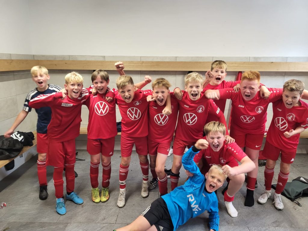 D-Jugend gewinnt Derby beim SV Heek mit 9:0 Toren und bleibt Tabellenführer