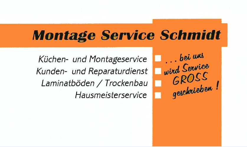 Montage Service Schmidt