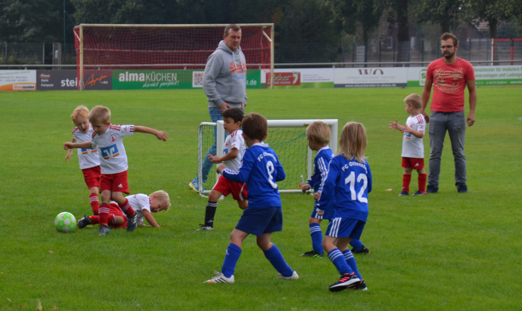 Jugendfußball: G-Junioren-Kinderfestival am Samstag Morgen in Nienborg
