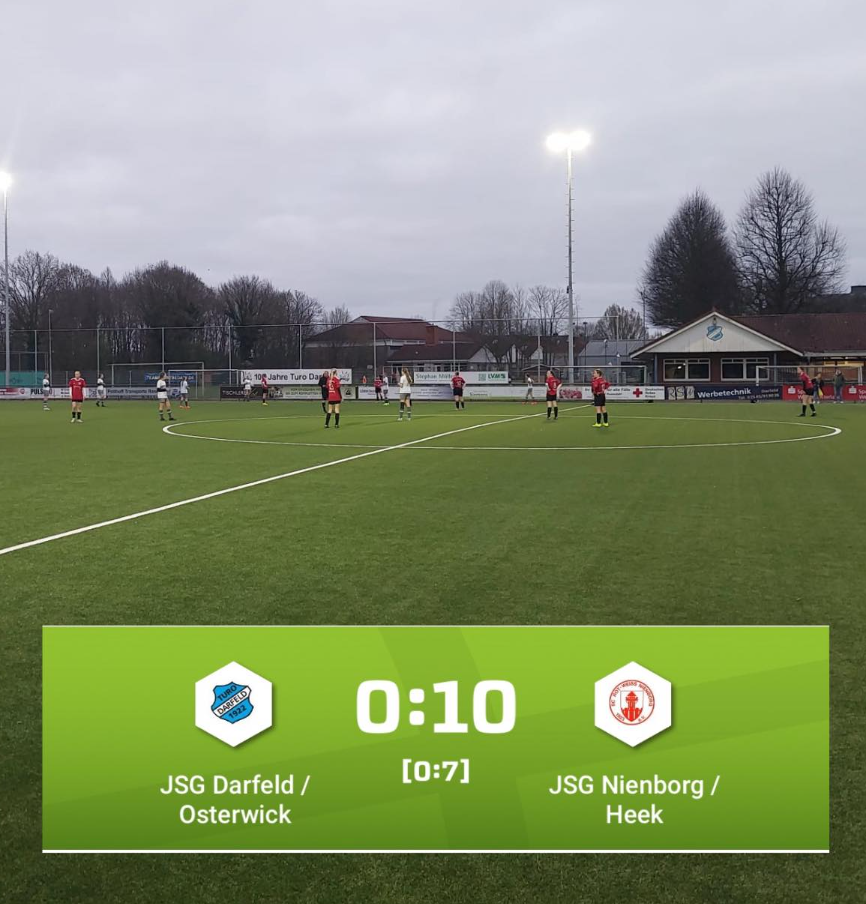 Weibliche BI-Jugend feiert 10:0 Kantersieg bei der JSG Darfeld/Osterwick - Start nach Maß
