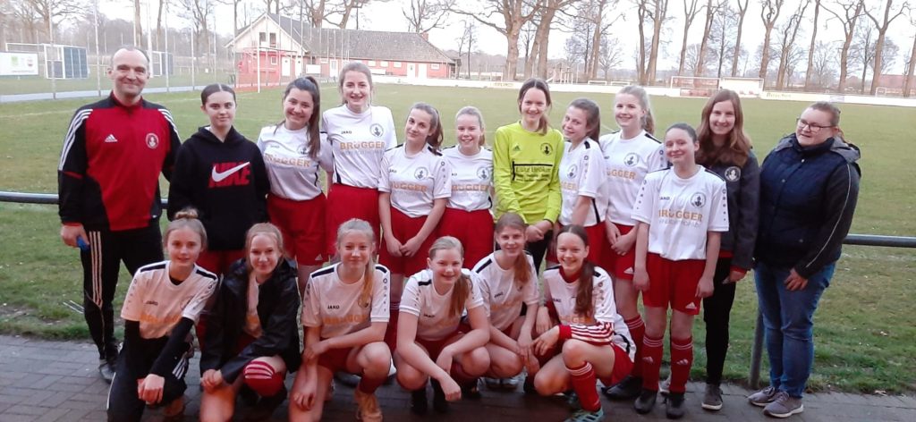 Kreispokal: C-Juniorinnen siegen mit 1:0 gegen die JSG Oeding/SpVgg Vreden/FC Vreden und ziehen ins Viertelfinale ein
